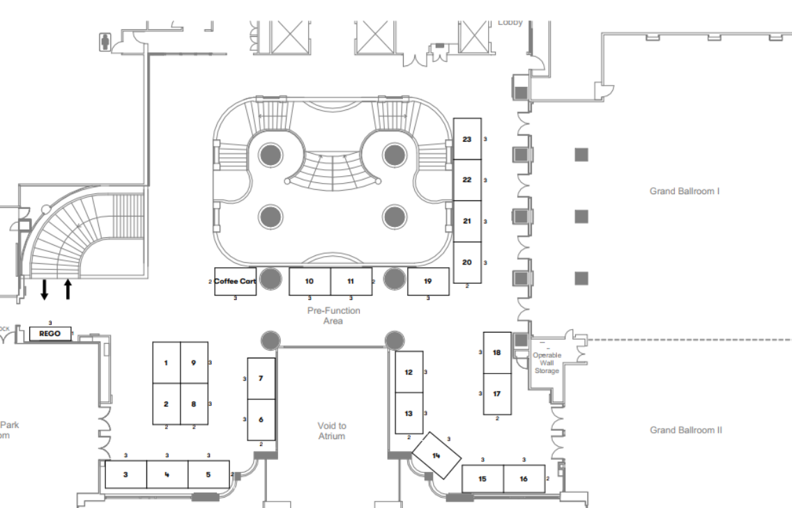 ANZAP 25 floorplan